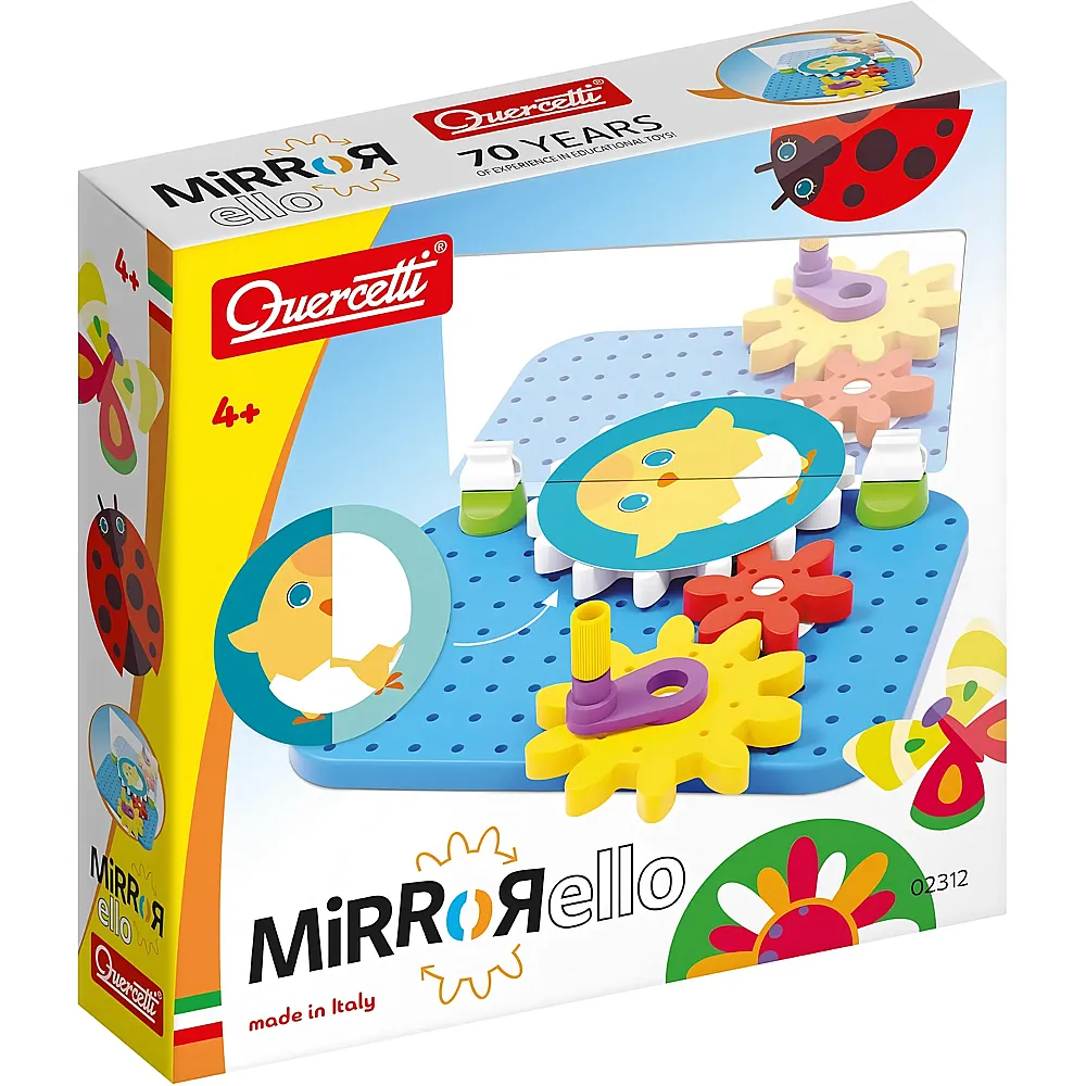 Quercetti Mirrorello, Zahnradspiel
