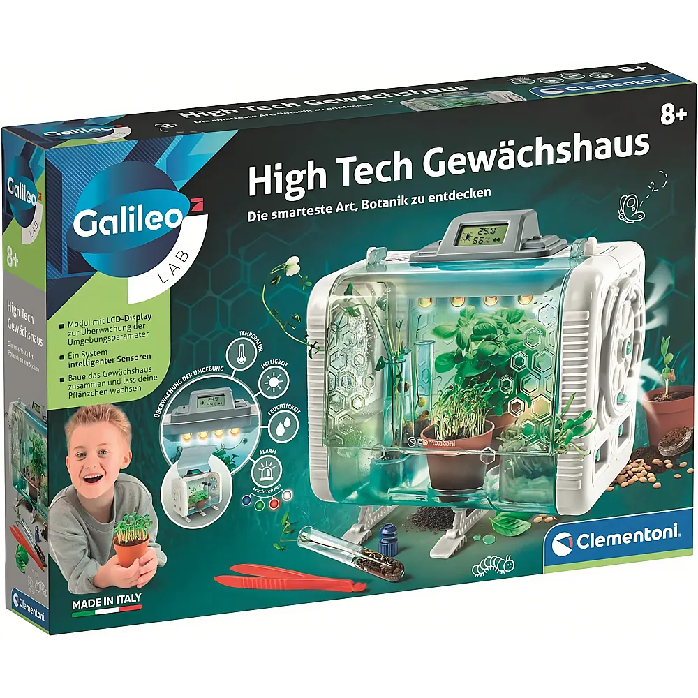 Clementoni Galileo High Tech Gew�chshaus