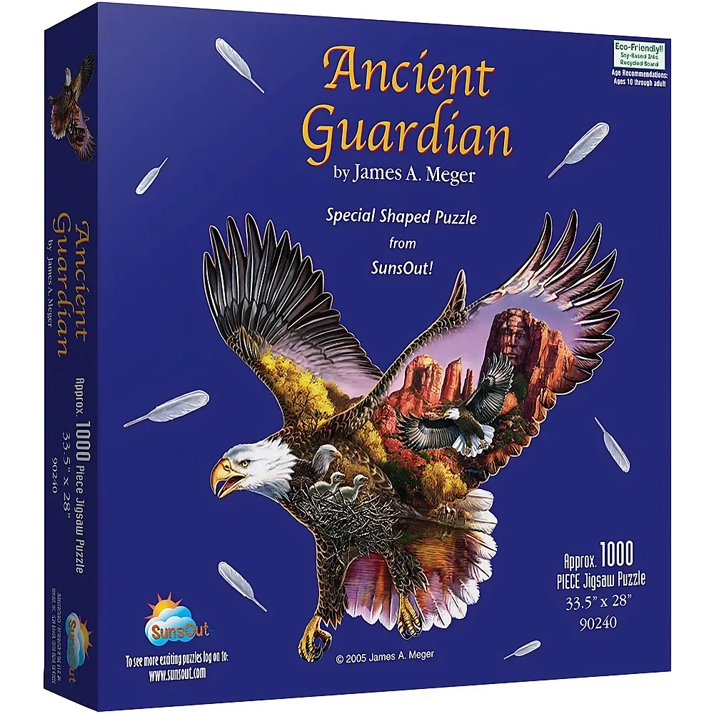 SunsOut Puzzle James Meger Ancient Guardian - 1000 Teile
