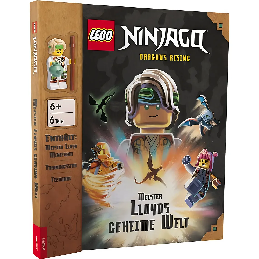 meinspielzeug - Ameet LEGO NINJAGO - Meister Lloyds geheime Welt, m. 1 Beilage