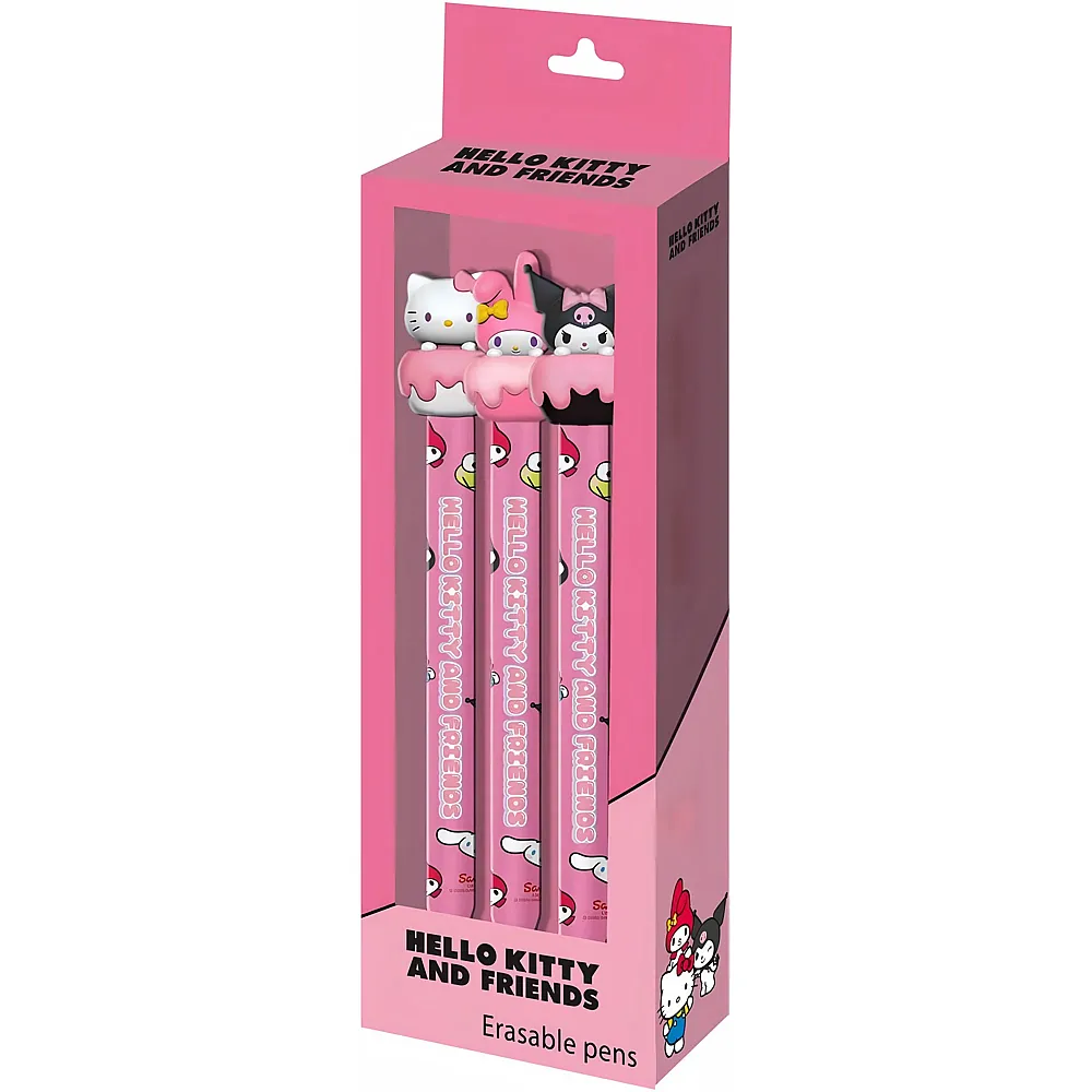 meinspielzeug - Canenco Hello Kitty Gelstifte 3 St�ck im Set