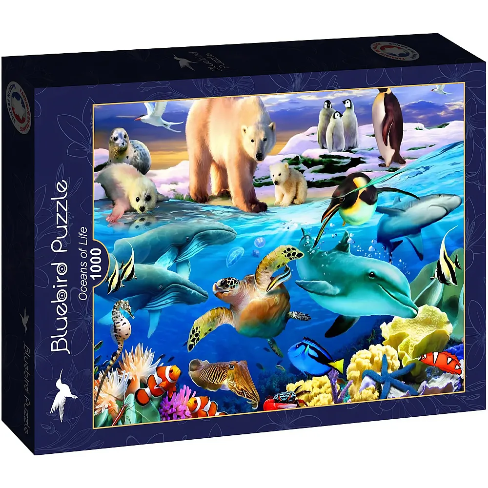 Bluebird Puzzle Oceans of Life - 1000 Teile
