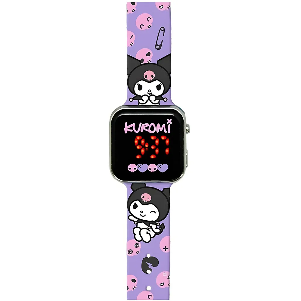 Kids Licensing Kuromi LED Armbanduhr 18x7.5x3cm
