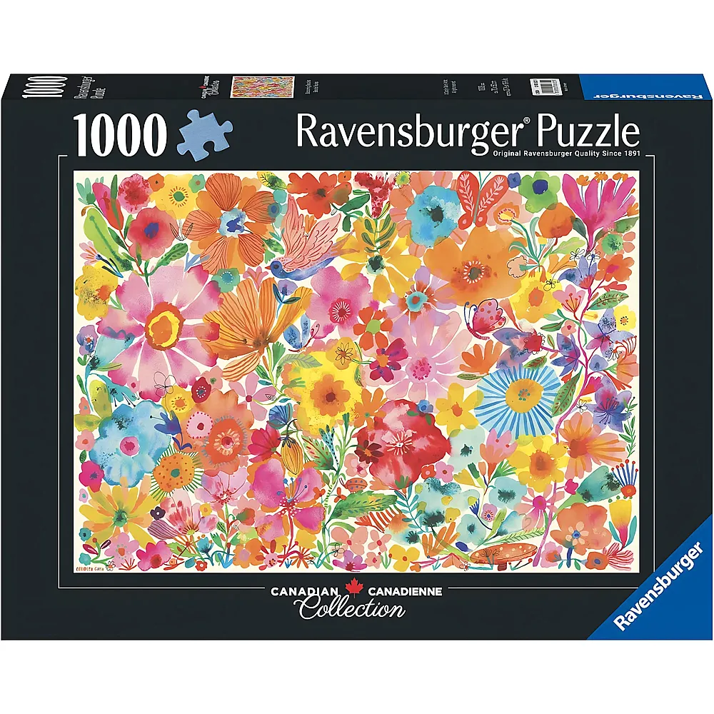 Ravensburger Puzzle Canadian Collection Bl�hende Sch�nheiten - 1000 Teile
