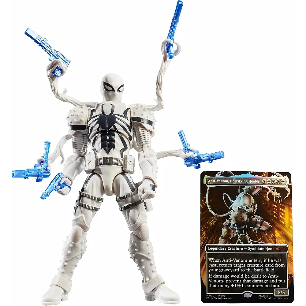 Hasbro Marvel Legends Spiderman Magic: The Gathering Agent Anti-Venom - 15 cm
