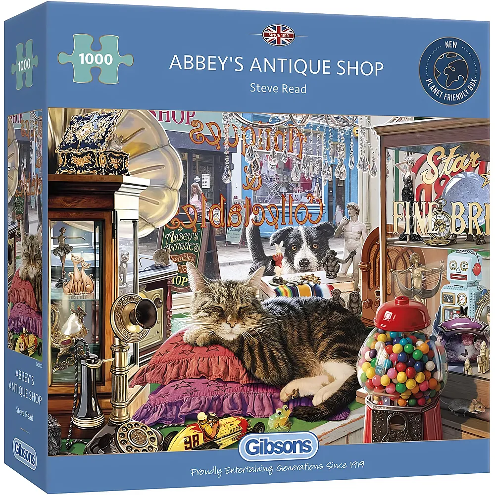 Gibsons Puzzle Steve Read Abbey's Antique Shop - 1000 Teile