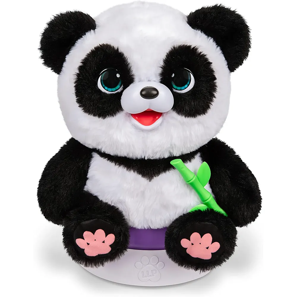 Moose Toys Little Live Pets Mein interaktiver Baby Panda mit T�pfchen - 30 cm