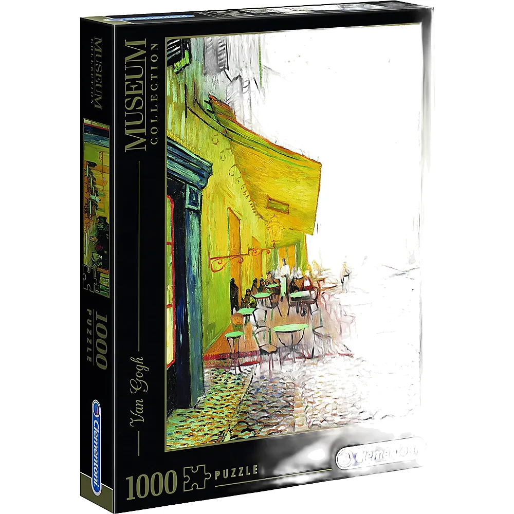 Clementoni Puzzle Van Gogh Caf�terrasse bei Nacht, 1000 Teile.