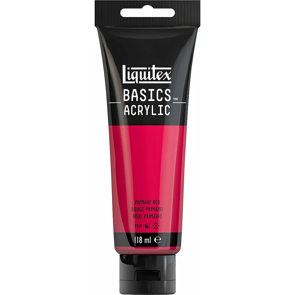 Liquitex Lqx Basics Acrylfarbe 118ml Tube Primrrot - Suche