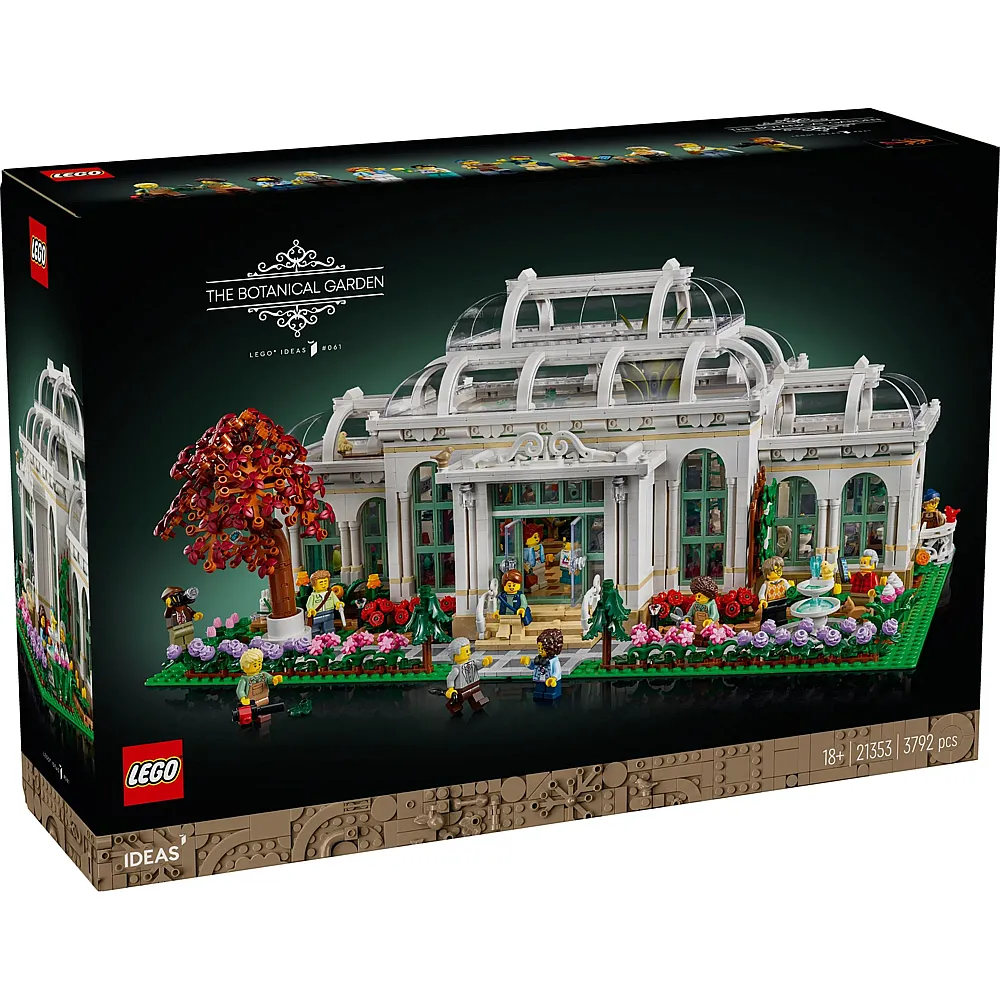 LEGO Ideas Der botanische Garten 21353