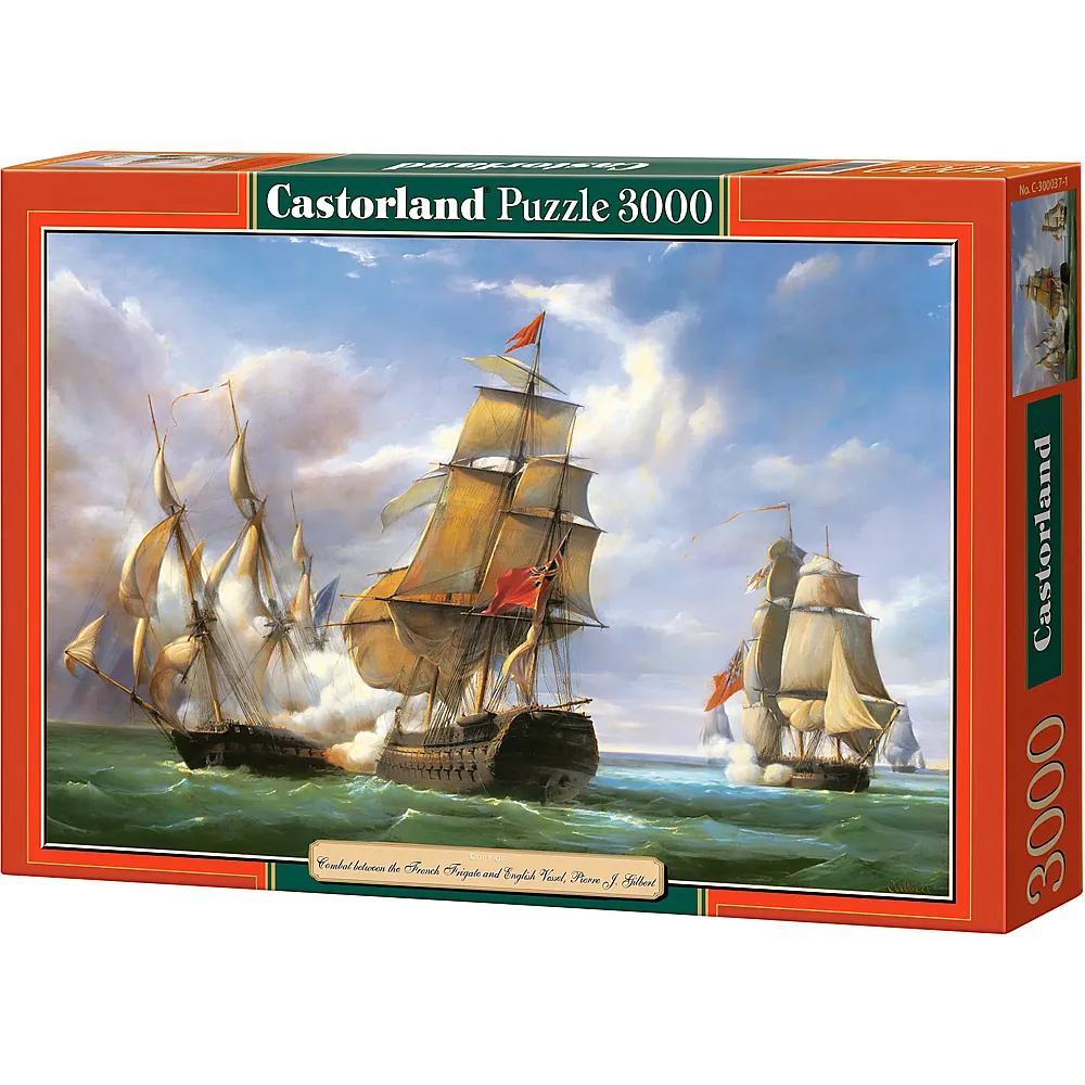 Castorland Puzzle Seeschlacht von Trafalgar 3000Teile