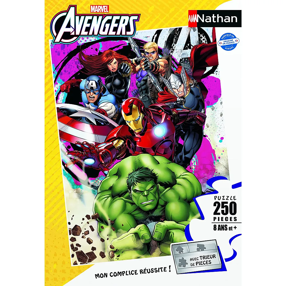 Nathan Puzzle Avengers in Aktion - 250 Teile