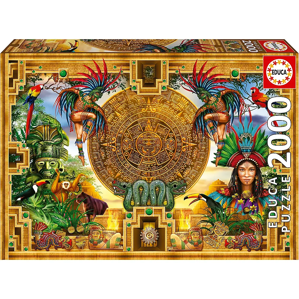 Educa Puzzle Azteken, Maya - 2000 Teile