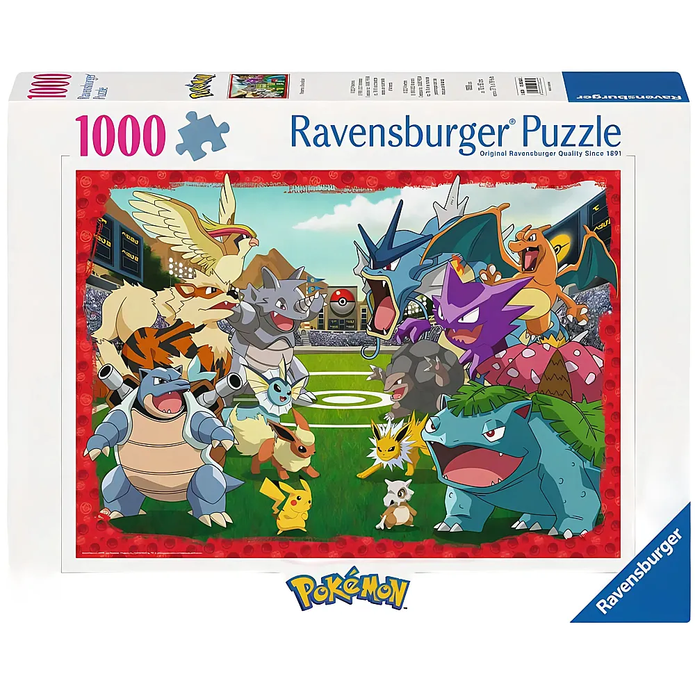 Ravensburger Puzzle Pok�mon Kr�ftemessen 1000Teile