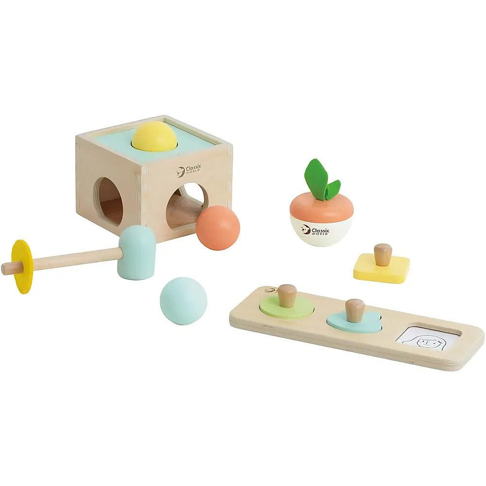Classic World Baby Hello Spielzeugkiste 612 Monate