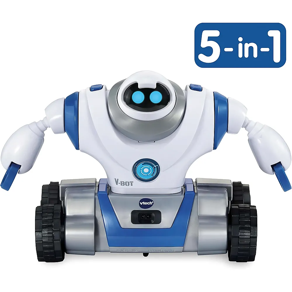 vtech V-Bot 5-in-1 Roboter DE