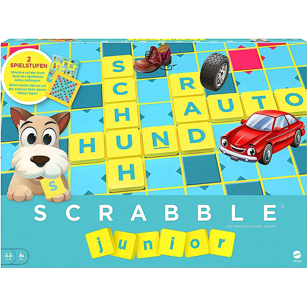 Mattel Games Scrabble Junior DE