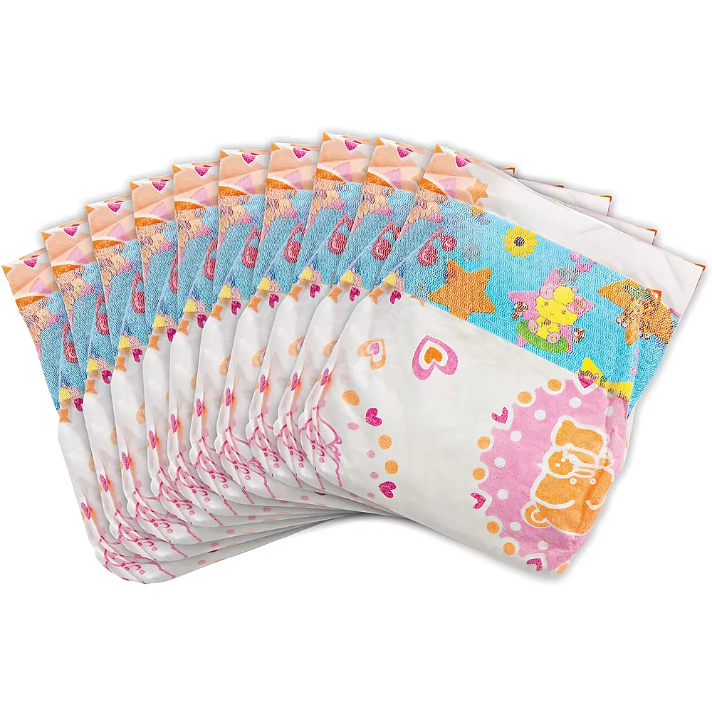Heless Puppenwindeln, 10 St�ck - 28 - 35 cm