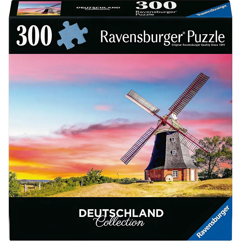 Ravensburger Puzzle Die Windm�hle von Kl�tz 300Teile
