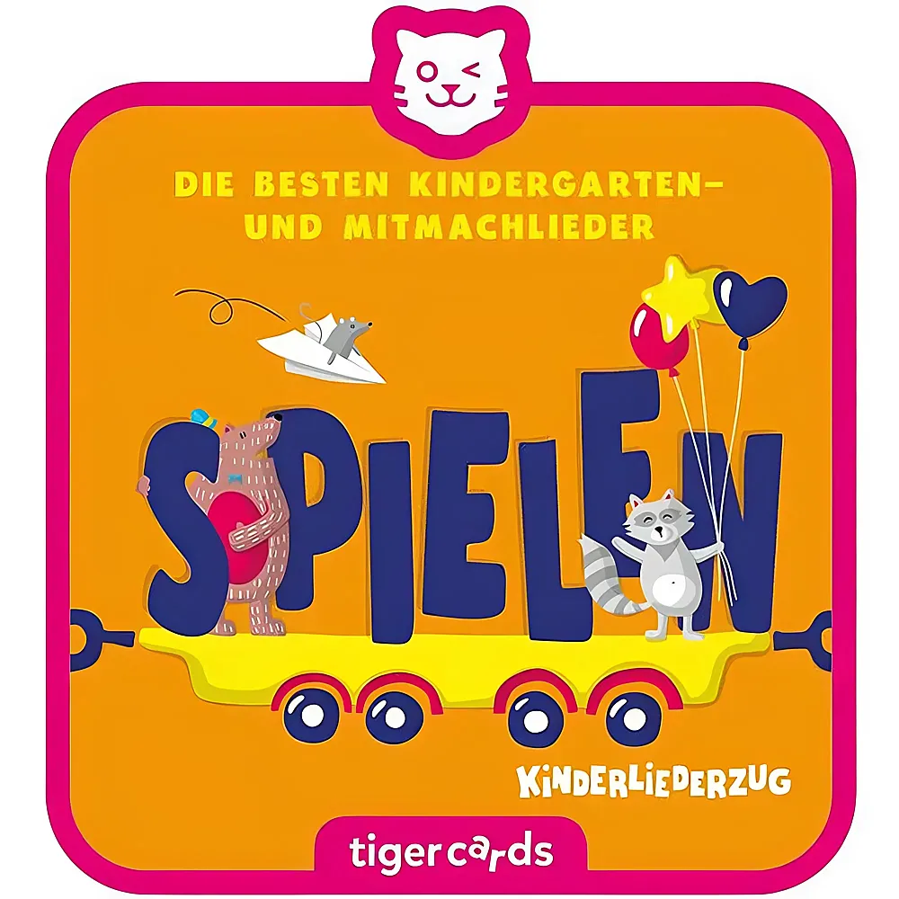 Tigermedia tigercard Kinderliederzug 3 DE | Hrbcher & Hrspiele