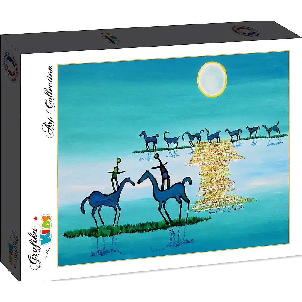 Grafika Puzzle Art Collection Anne Poir� & Patrick Guallino Grafika Kids Rivages Heureux - 12 Teile