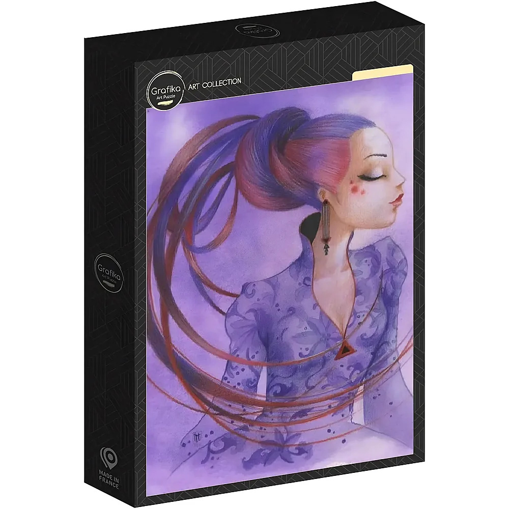 Grafika Puzzle Art Collection Misstigri Violette - 1000 Teile