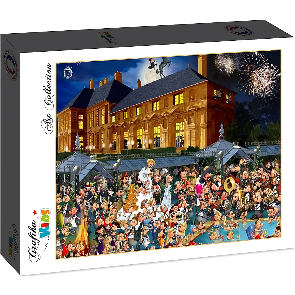 Grafika Puzzle Art Collection Franois Ruyer Grafika Kids Ch�teau de Vallery - 12 Teile