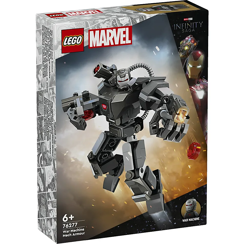 LEGO Marvel Super Heroes Avengers War Machine Mech 76277