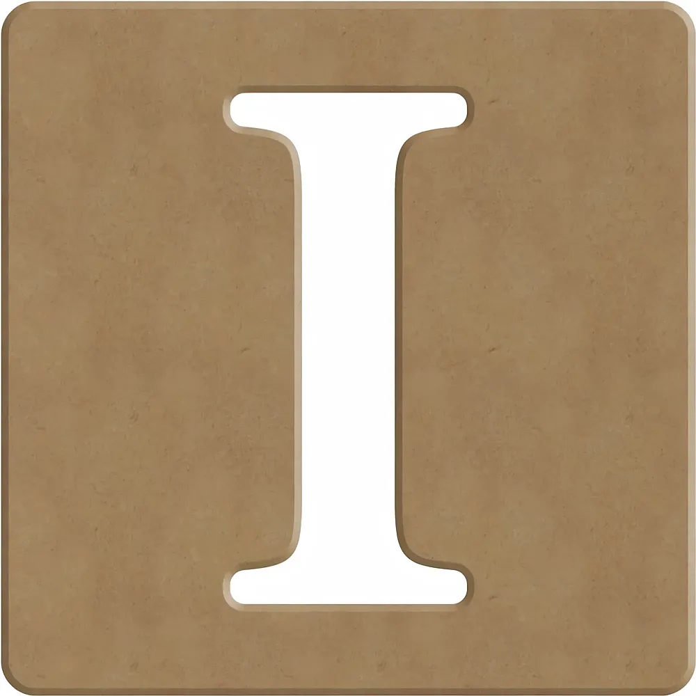 Gomille I Scrabble Buchstabe - 6cm - 10x10cm - Suche