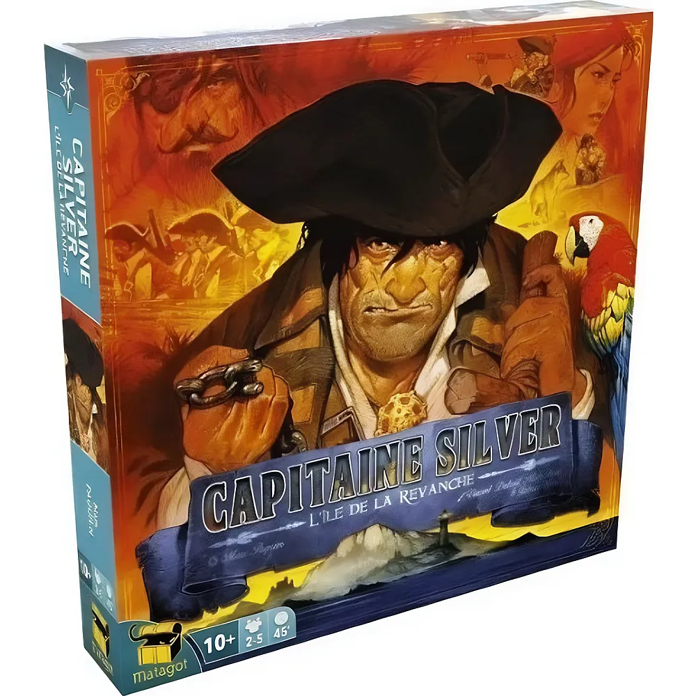 meinspielzeug � Matagot L'ile au Tresor Capitaine Silver - L'ile de la Revanche - Franais | Familienspiele