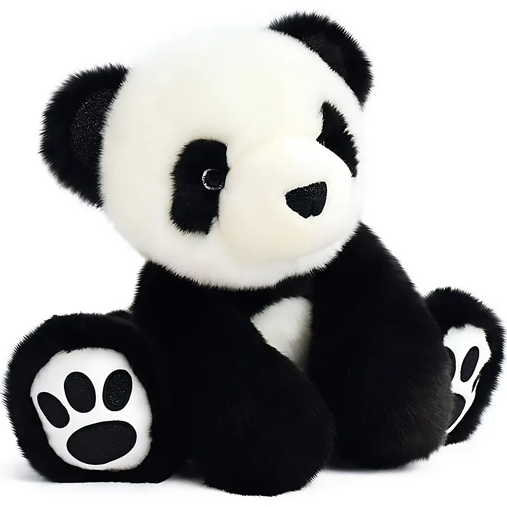 Doudou et Compagnie So Chic Panda Schwarz 25cm | Bren Plsch