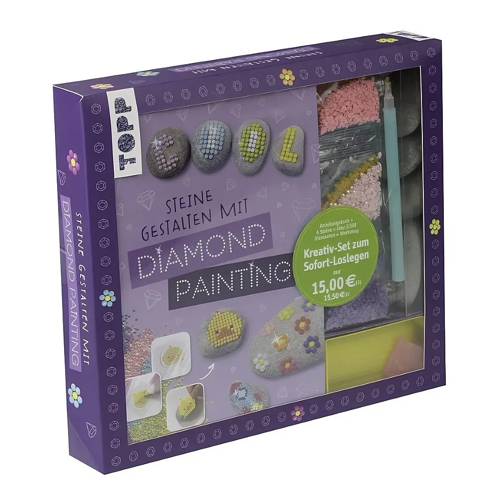 Frechverlag Kreativ-Set Steine Diamond Painting