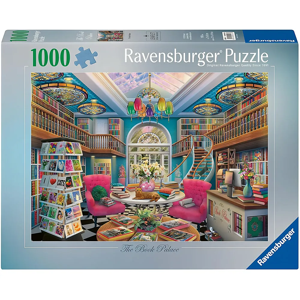 Ravensburger Puzzle The Book Palace - 1000 Teile