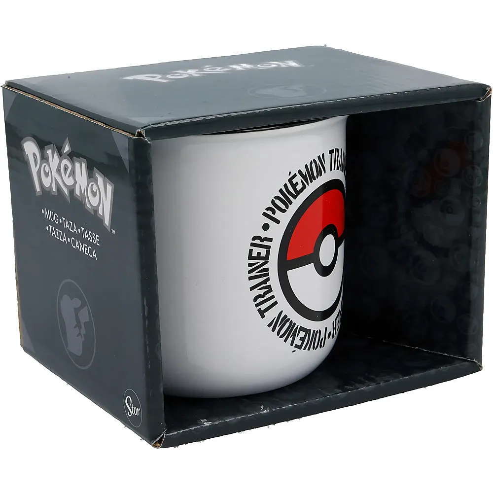 Stor Pok�mon Keramiktasse Pok�mon Trainer - 400 ml - Essen & Trinken