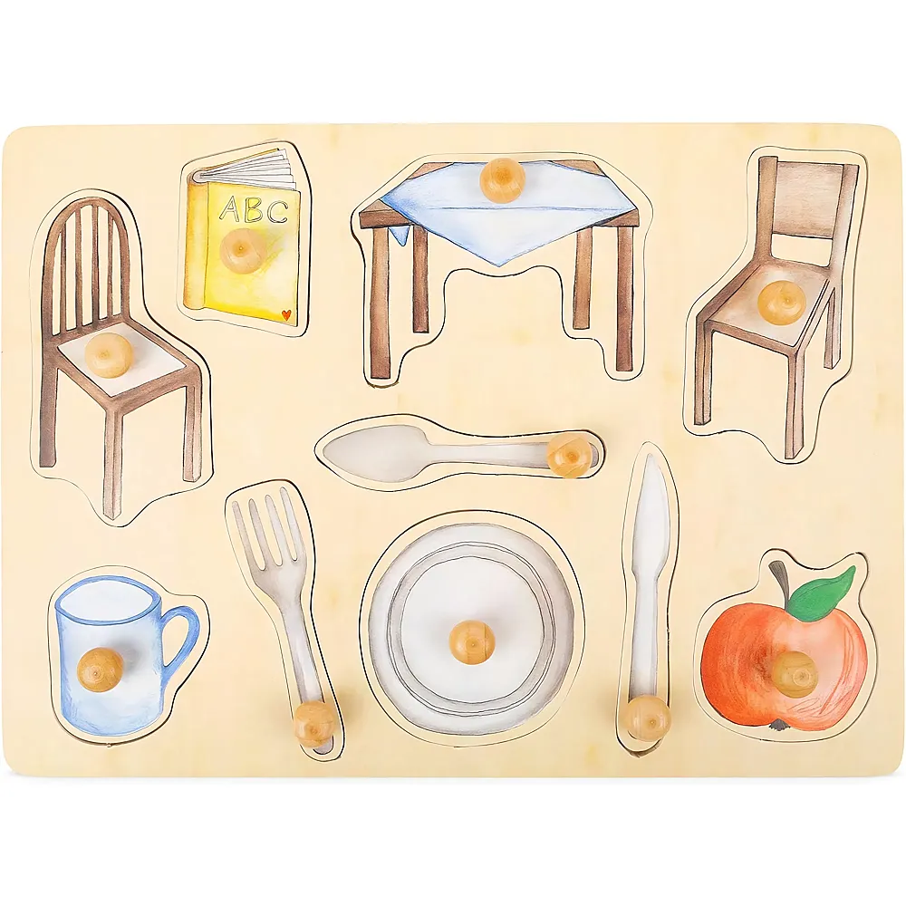 small foot Puzzle Alltagsgegenst�nde 10Teile