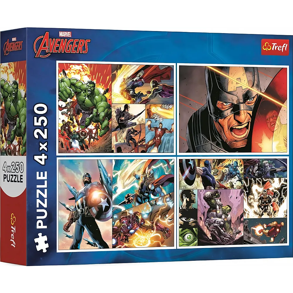 Trefl Puzzle Heldenhafte Tage - 250 Teile