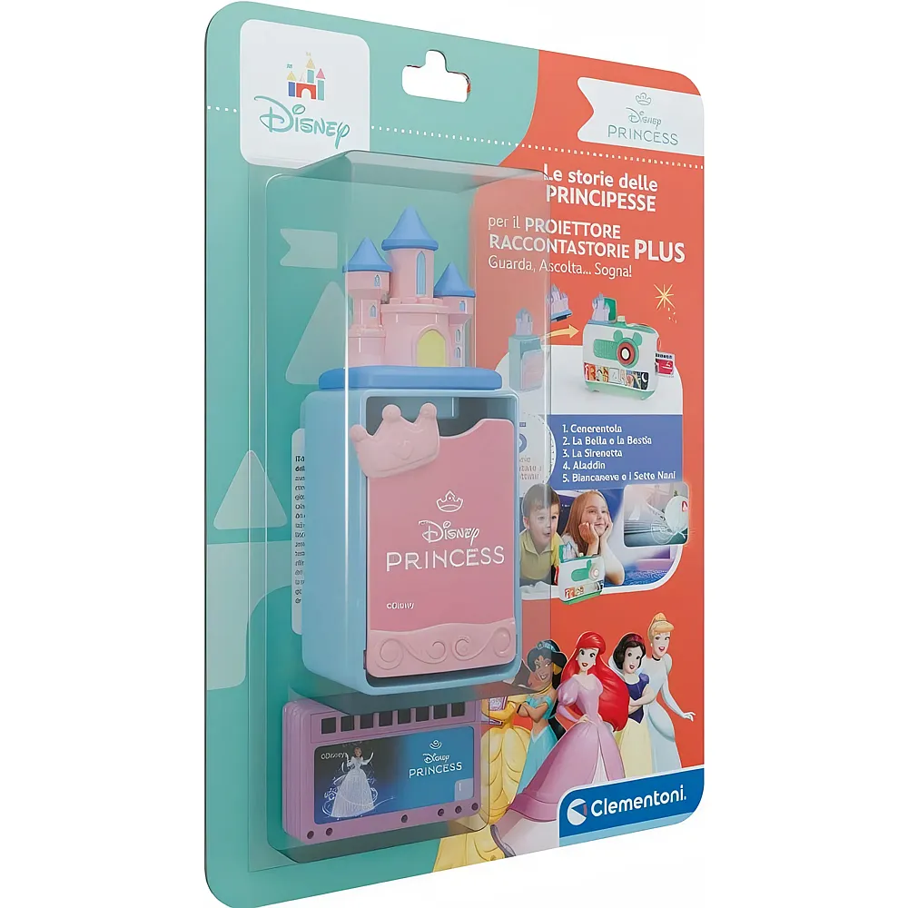 Clementoni Baby Disney Princess Le Storie Princess per il Storyteller Plus - Italiano