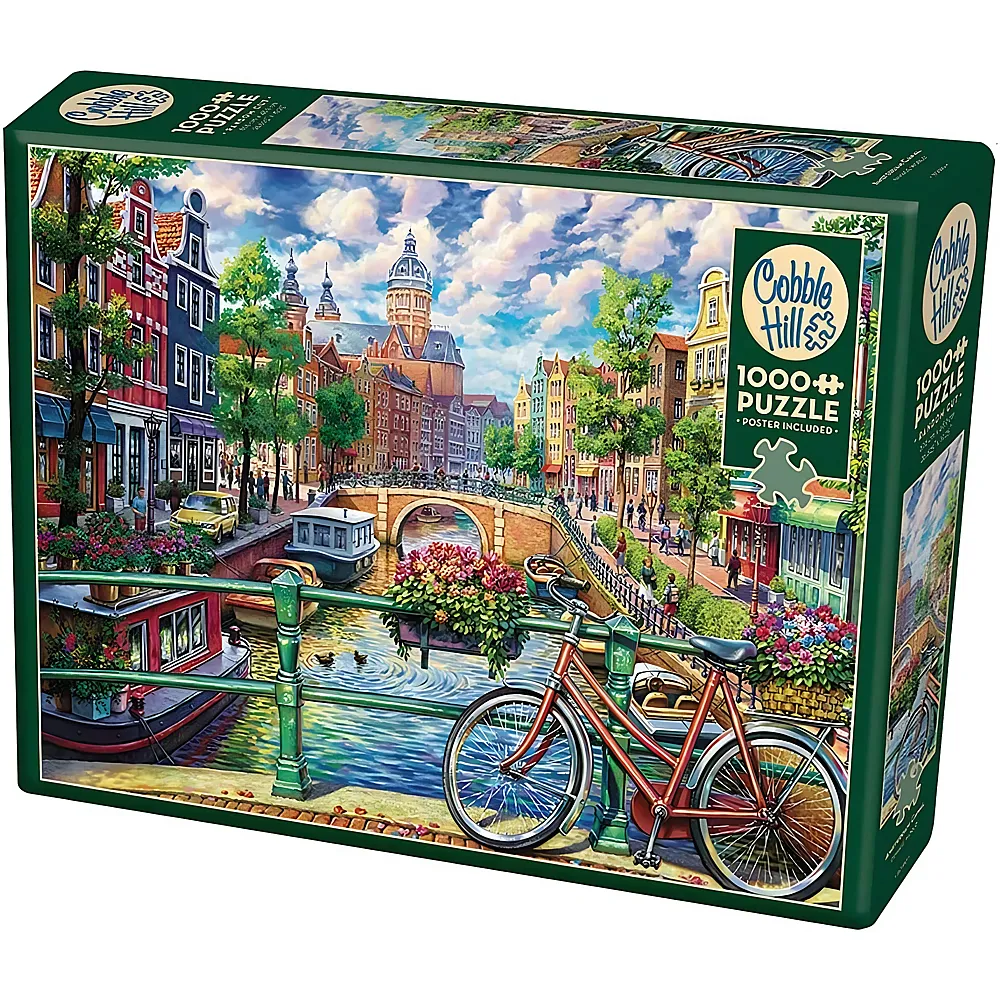 Cobble Hill Puzzle Amsterdam Canal - 1000 Teile