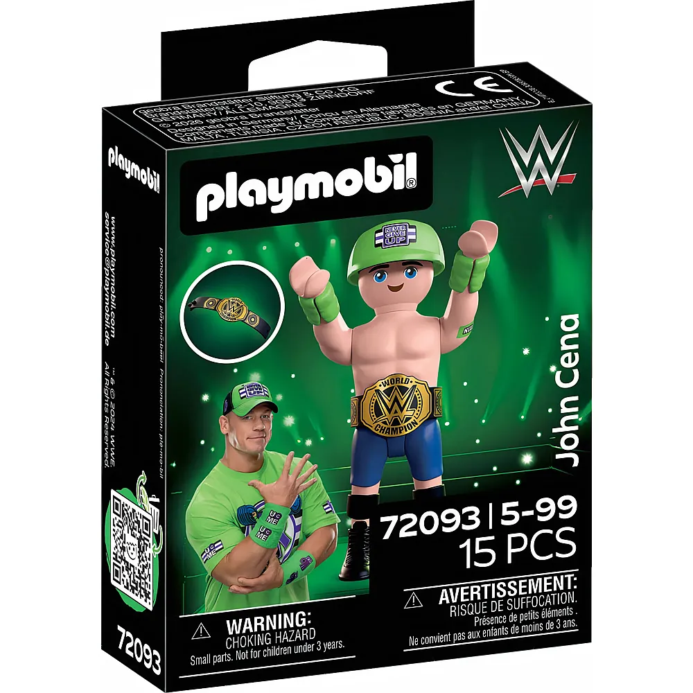 PLAYMOBIL WWE John Cena 72093