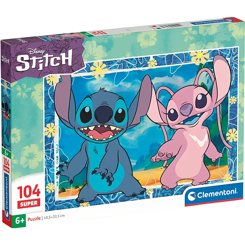 Clementoni Puzzle Lilo & Stitch Stitch 104Teile