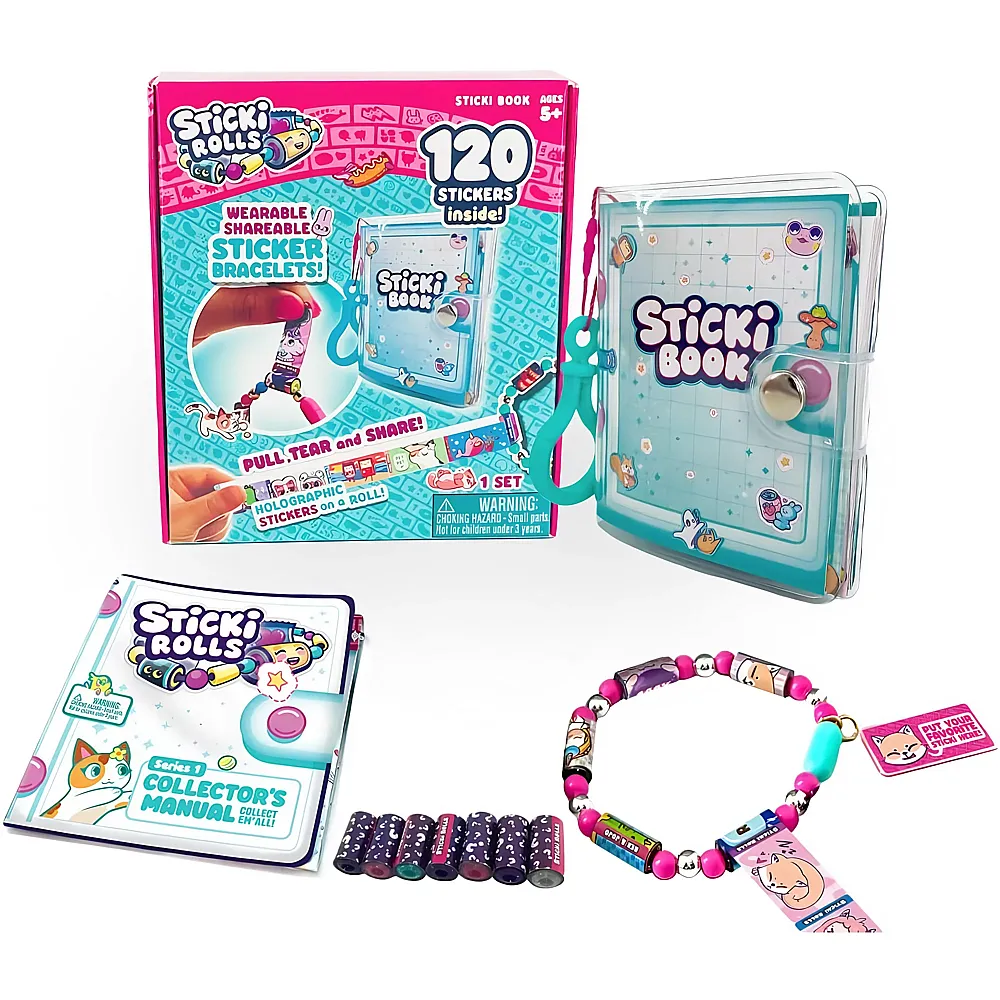 Jazwares Sticki Book Pack