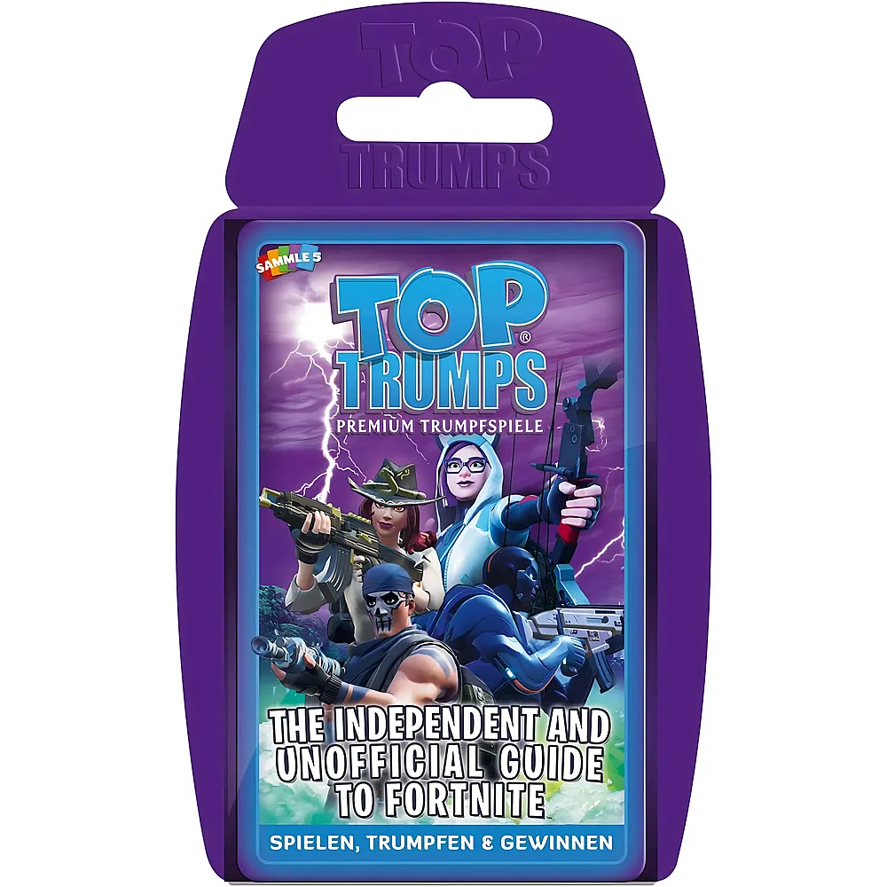 Winning Moves Top Trumps The Independent and Unofficial Guide to Fortnite - Deutsch