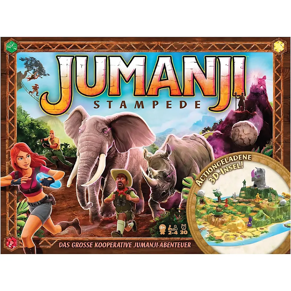 Spin Master Games Jumanji Stampede - Deutsch
