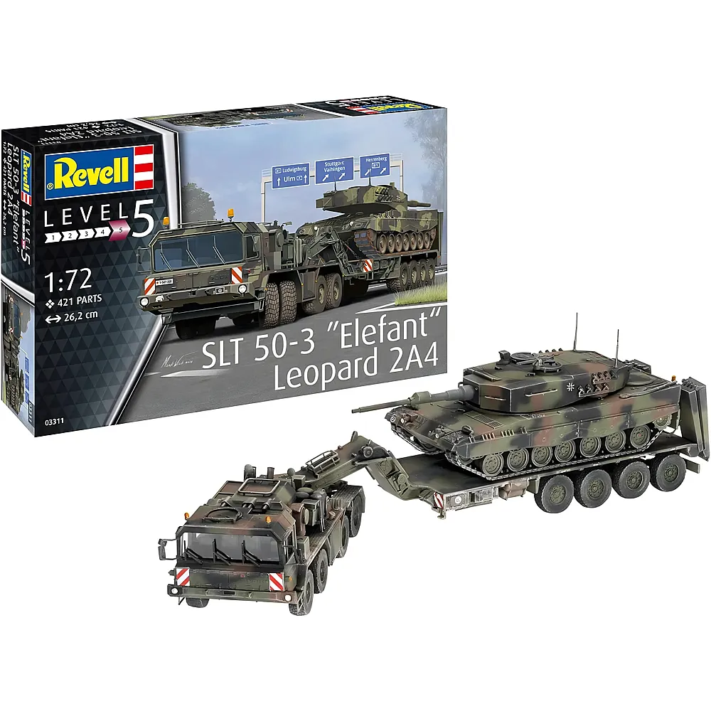 Revell Level 5 SLT 50-3 Elefant & Leopard 2A4