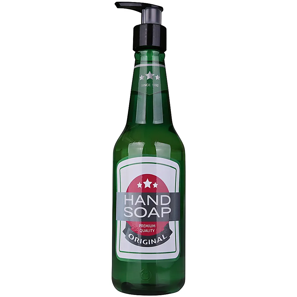 Accentra Handseife Bierflasche Duft Oak und Citrus 330ml | Seifenspender