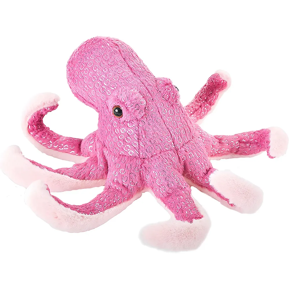 Wild Republic Aquatic Krake Pink - 20 cm - Meerestiere Pl�sch
