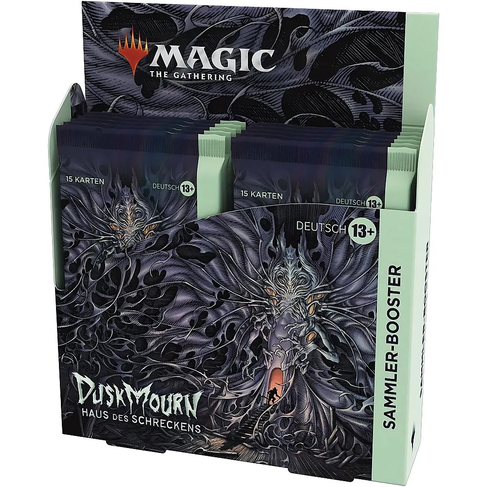 Magic The Gathering Duskmourn: Haus des Schreckens Sammler-Booster - Deutsch | Sammelkarten