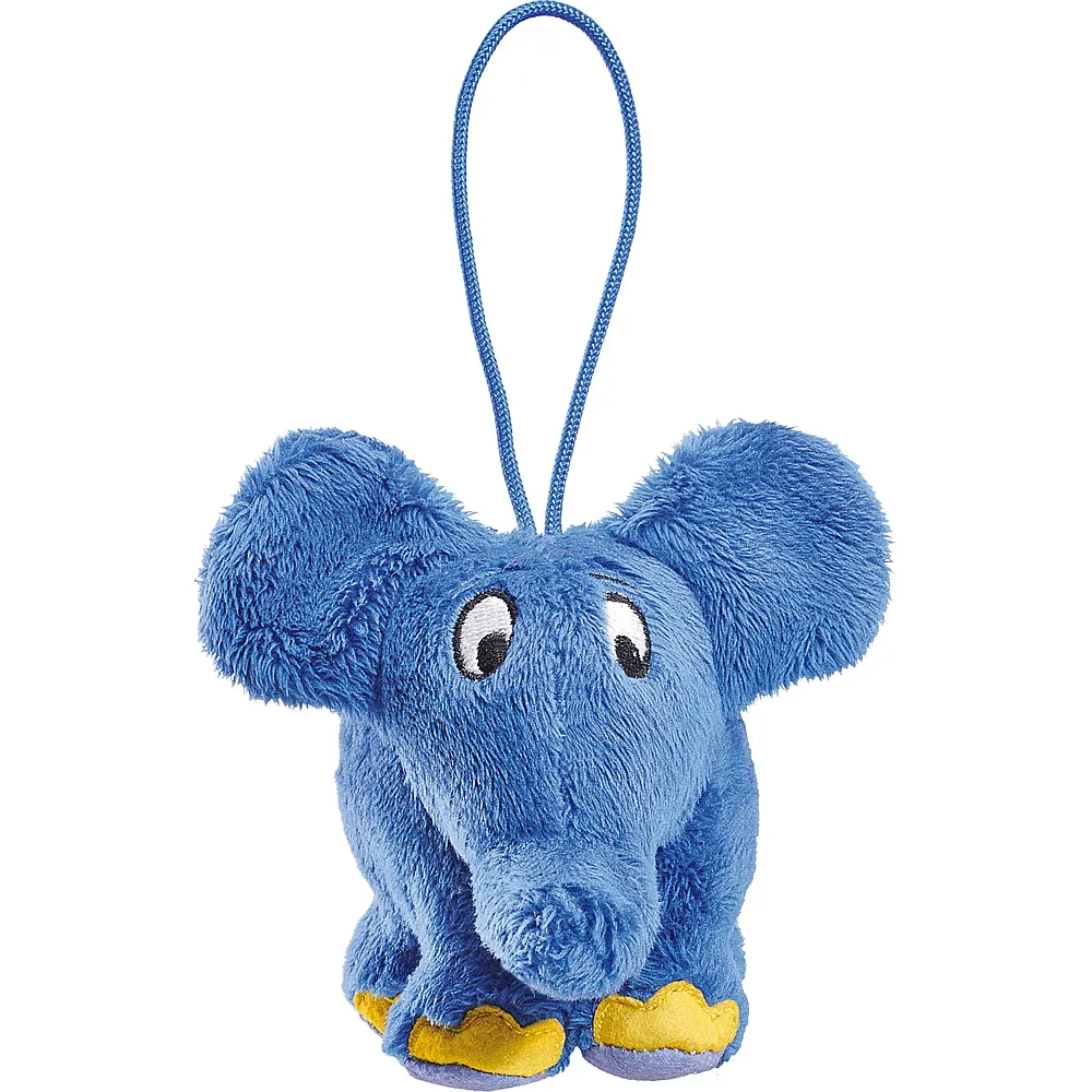Schmidt Pl�sch Anh�nger Die Maus, Elefant - 7,5 cm