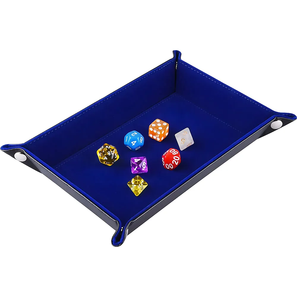 W�rfelteller Dungeons & Dragons ohne W�rfel Dunkelblau