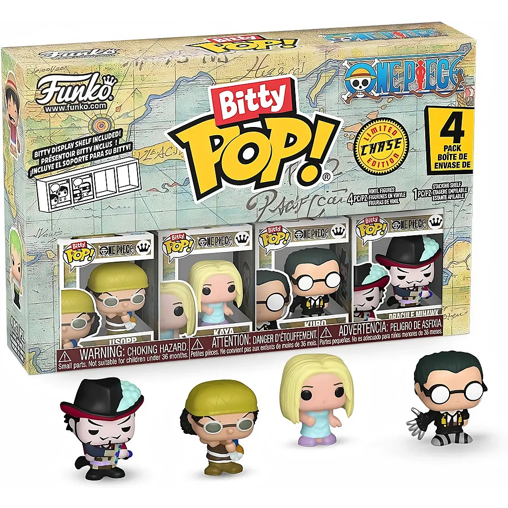 Funko Figur Bitty POP One Piece 4-er Pack Usopp